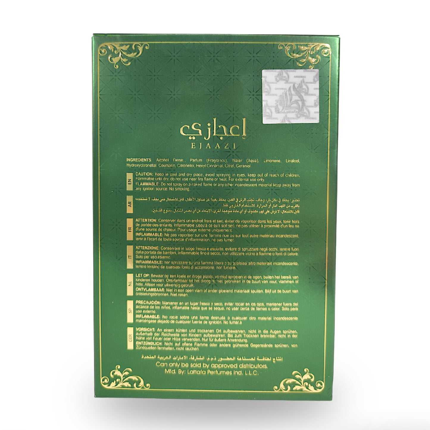 EJAAZI For Men & Women Perfume 100ml
