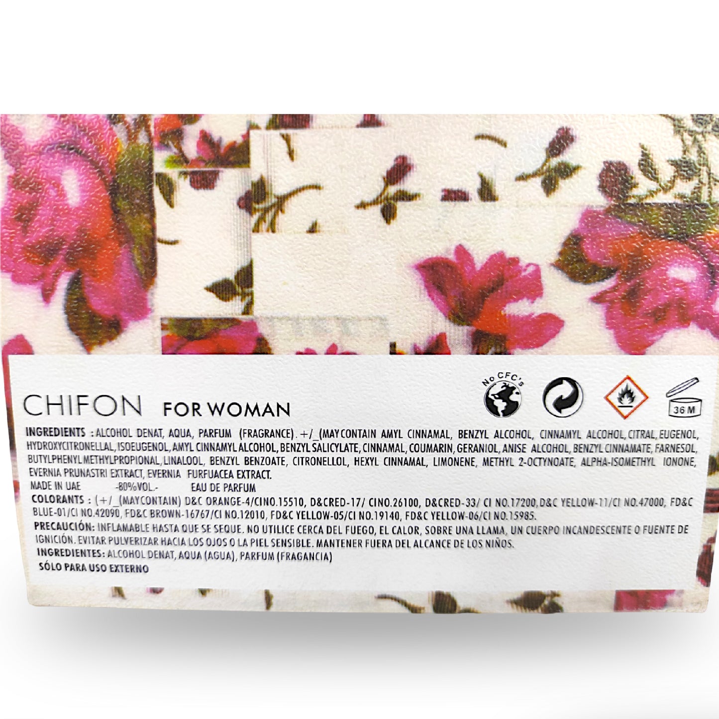 CHIFON For Women Perfume 100 ml - POUR FEMME