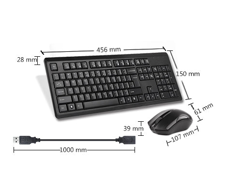 Wireless Keyboard & Mouse Set 4200NS | A4Tech | FSTYLER Collection