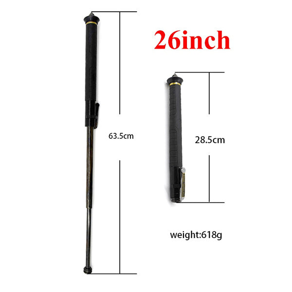 Automatic Spring Self-defense Telescopic Sticks 26 inch Baton