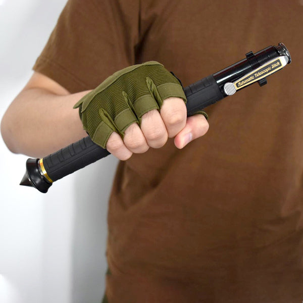 Automatic Spring Self-defense Telescopic Sticks 26 inch Baton