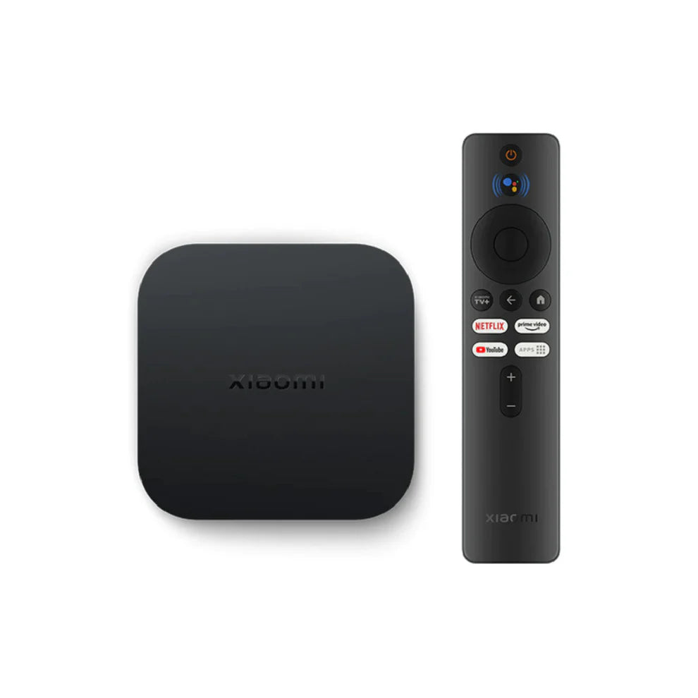 Xiaomi Mi Box S 4K 2nd Gen | HDR10+ Android TV with Google Assistant Remote