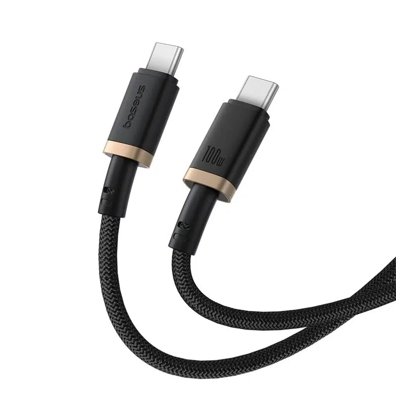 Baseus Dura 100W 1m Type-C to Type-C Braided Cable | Black