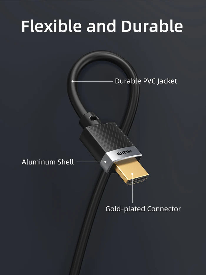 Cabletime 4K HDMI 2.0 Cable | 1m/2m/3m/5m | CH24