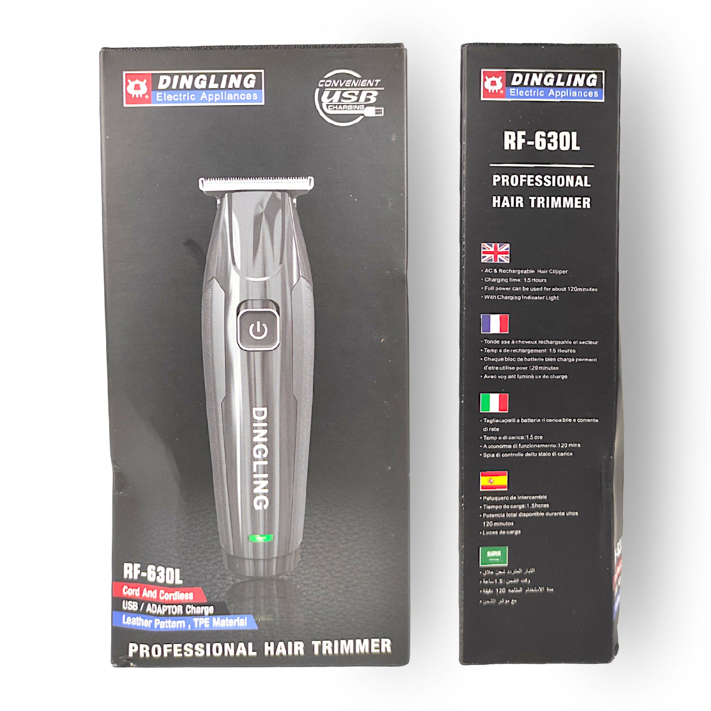 Pro Hair Trimmer Dingling RF-630L - Shaver - Hair Clipper