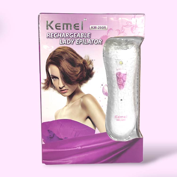 Kemei Rechargeable Epilator KM-290R For Women