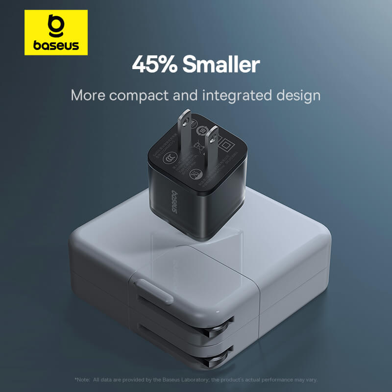 Baseus GaN5 20W Fast Charger Mini Adapter | 1C 20W CN Mini