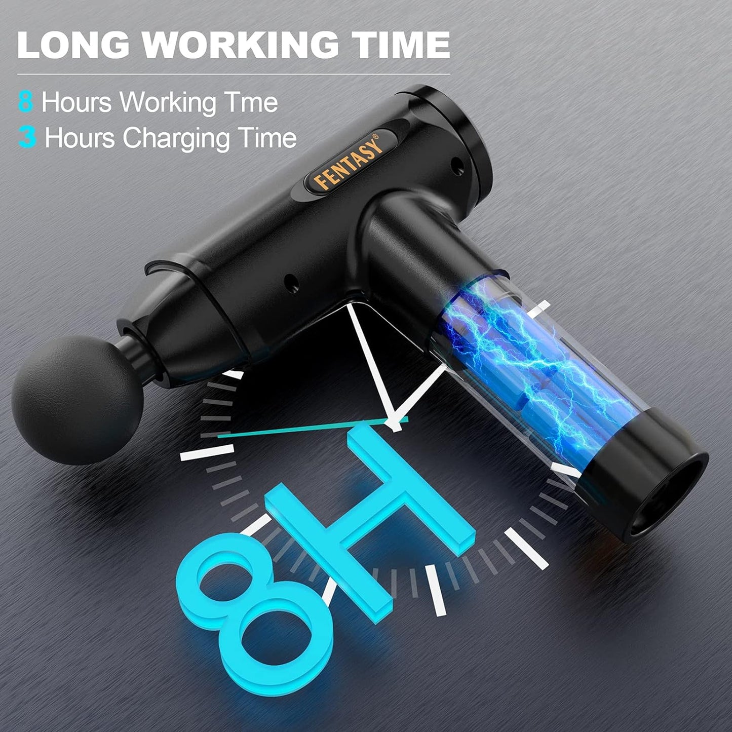 Gun Massager Heavy Duty Rechargeable | Fentasy