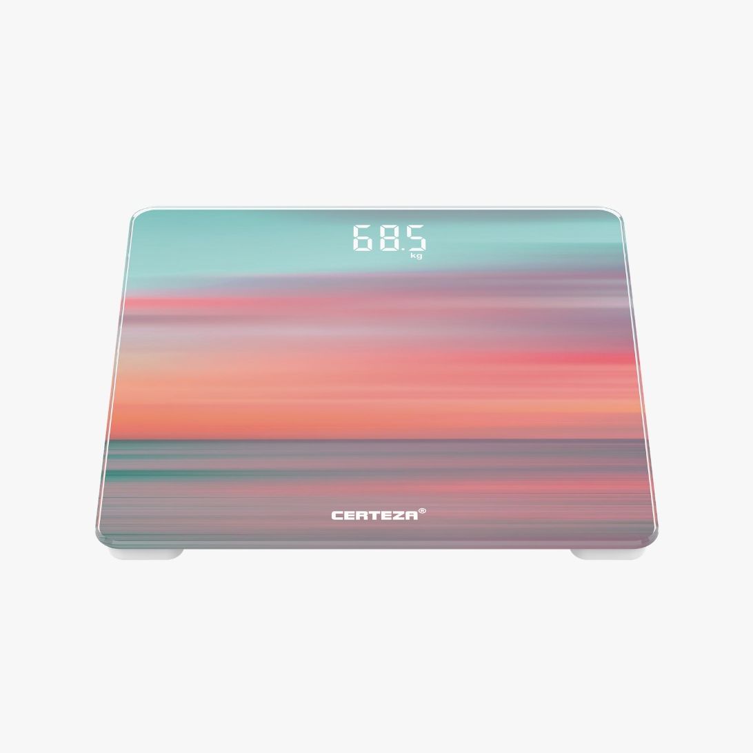 Certeza Digital Body Weight Scale / Bath Scale | GS-815 | Rainbow