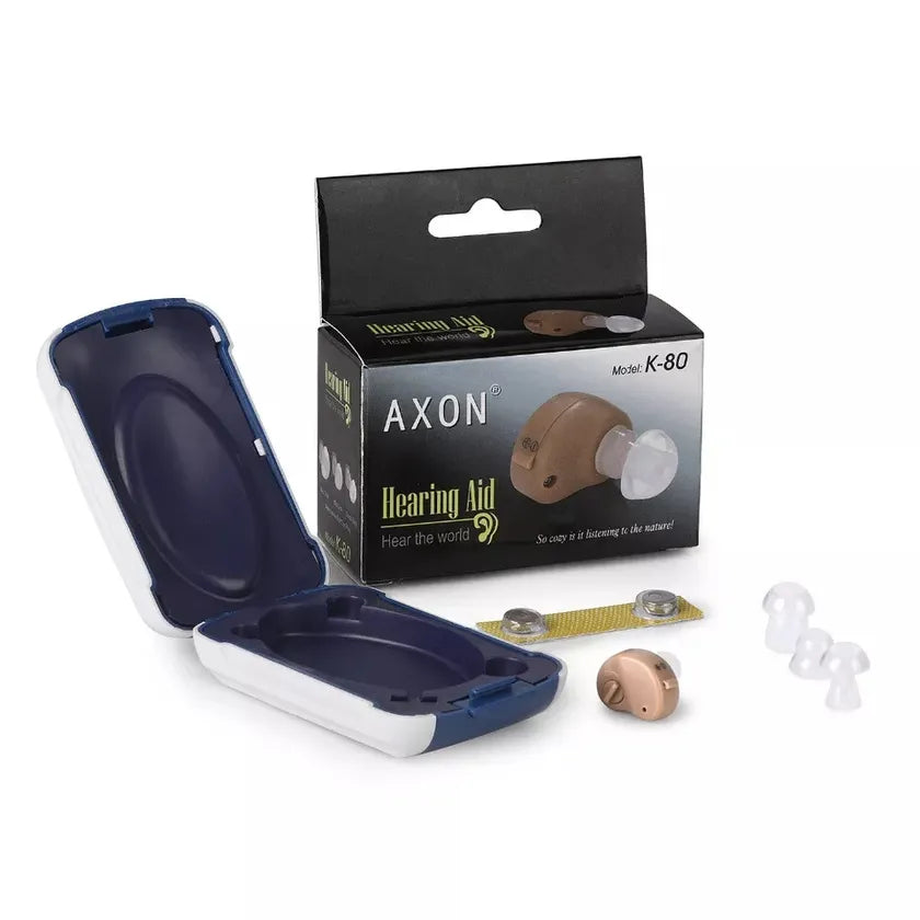 Axon Hearing Aid | In-The-Ear (ITE) | EarBud Style | K-80