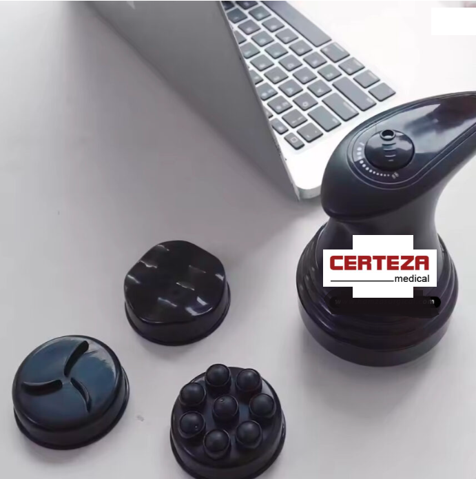Certeza Rotating/Spinning Shiatsu Massager | Wired | MG-220 | Black