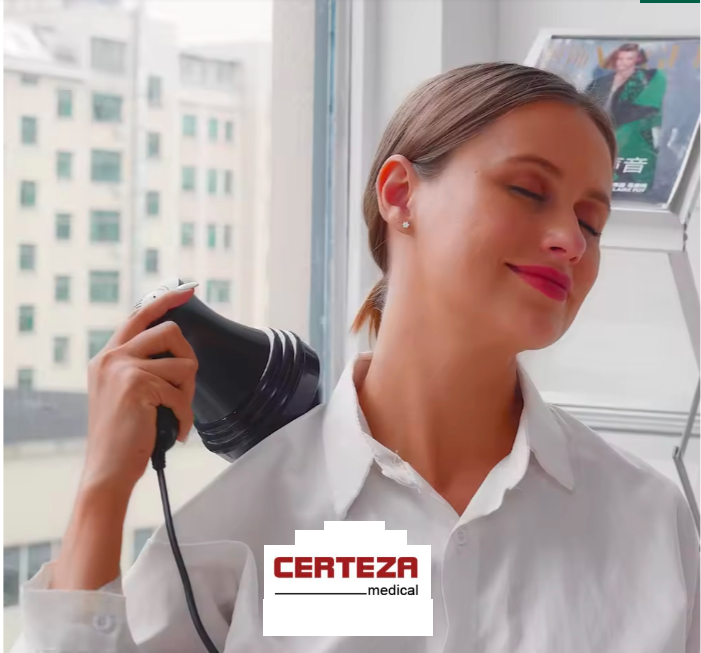 Certeza Rotating/Spinning Shiatsu Massager | Wired | MG-220 | Black