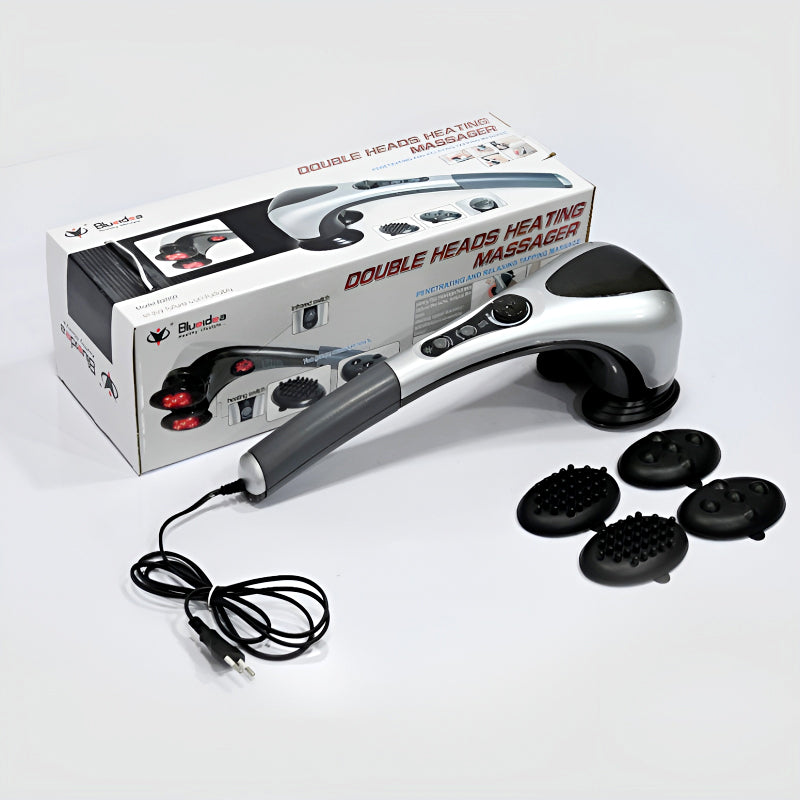 Blueidea Double Head Heated+Infrared Powerful Wired Massager | B2000