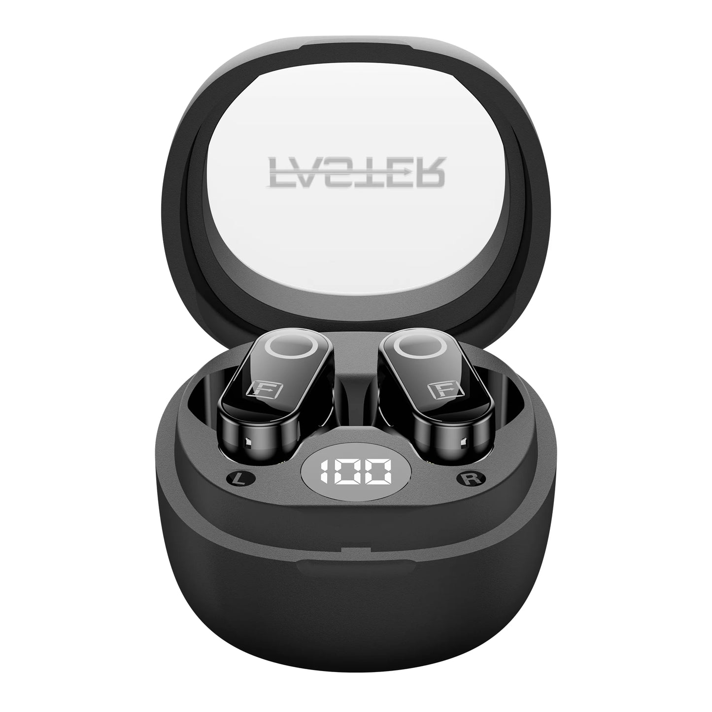 Faster Mystic Bluetooth Earbuds | BT v5.4 | Black/Purple | FBT-260
