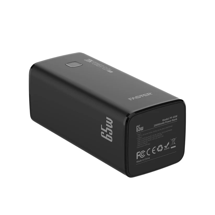 Faster 65W 20000mAh PowerFlex Power Bank | PF-65W