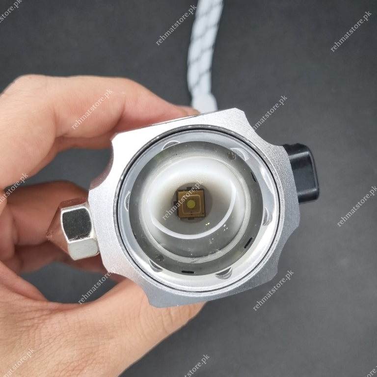 Heavy Duty Metal Zoom Torch Light / Flashlight | Type-C in + Powerbank | RuiLang RL-233