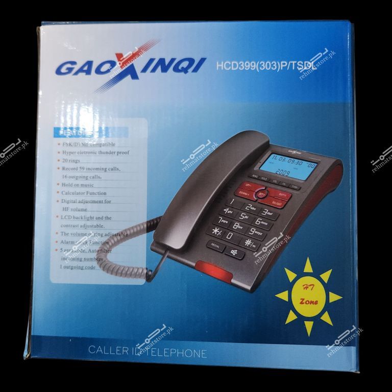 PTCL Landline Telephone set | GAOXINQI HCD399(303)P/TSDL