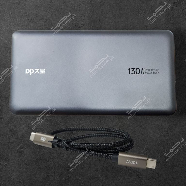 Official Dp 130W 25000mAh Power Bank | 2C 100W+1A 22.5W | DP-P32 | Limited Stock