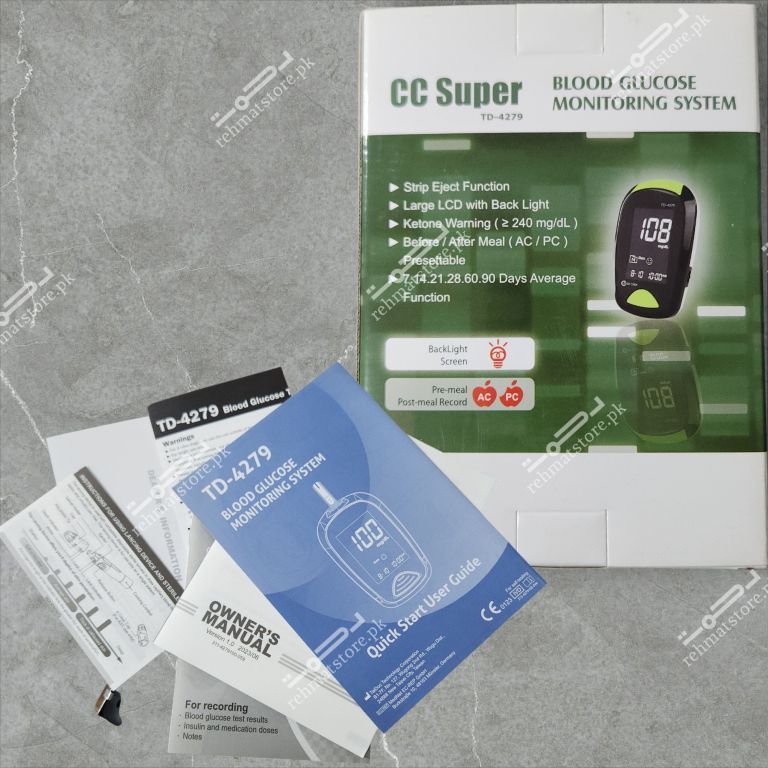 CC Super Blood Glucose Monitor | TD-4279