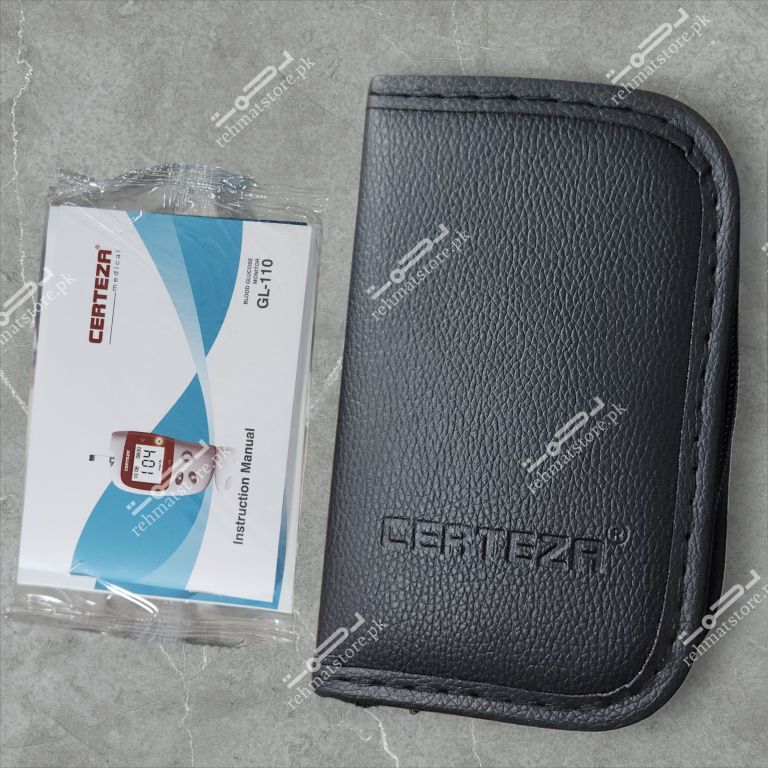 Certeza Blood Glucose Monitor complete kit | GL-110