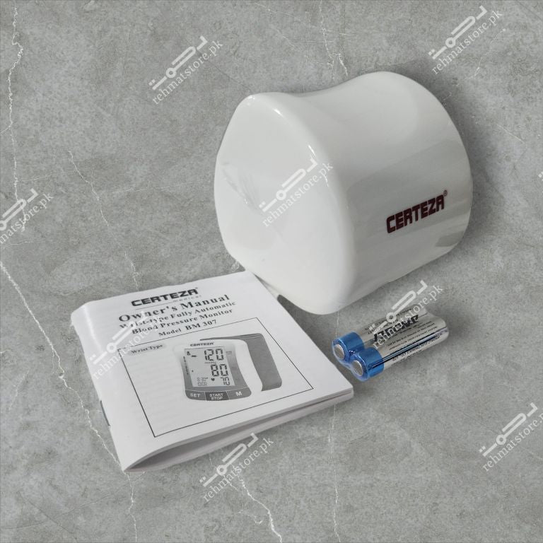 Certeza Mini Digital Blood Pressure Monitoring Apparatus | Wrist Type | BP Set | BM-307