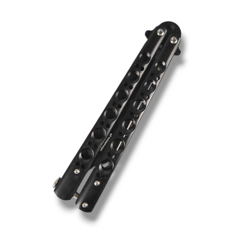 Butterfly Knife Dragon | Stainless Steel | Hard Belt Pouch | 3.8/9.6"
