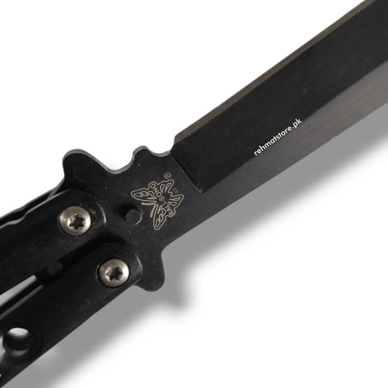 Butterfly Knife Dragon | Stainless Steel | Hard Belt Pouch | 3.8/9.6"