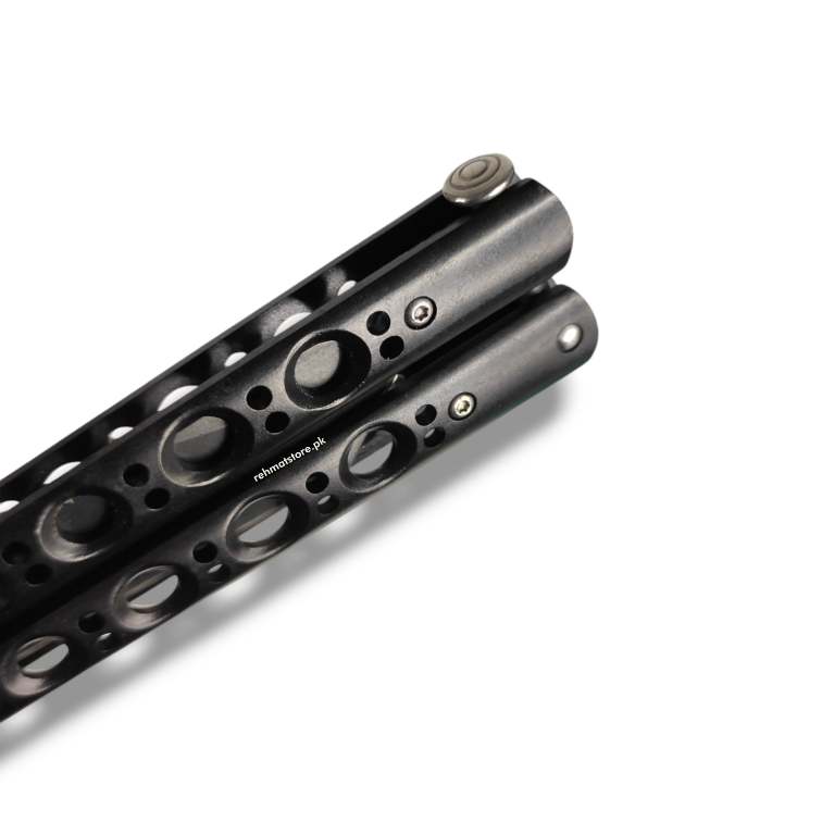 Butterfly Knife Dragon | Stainless Steel | Hard Belt Pouch | 3.8/9.6"