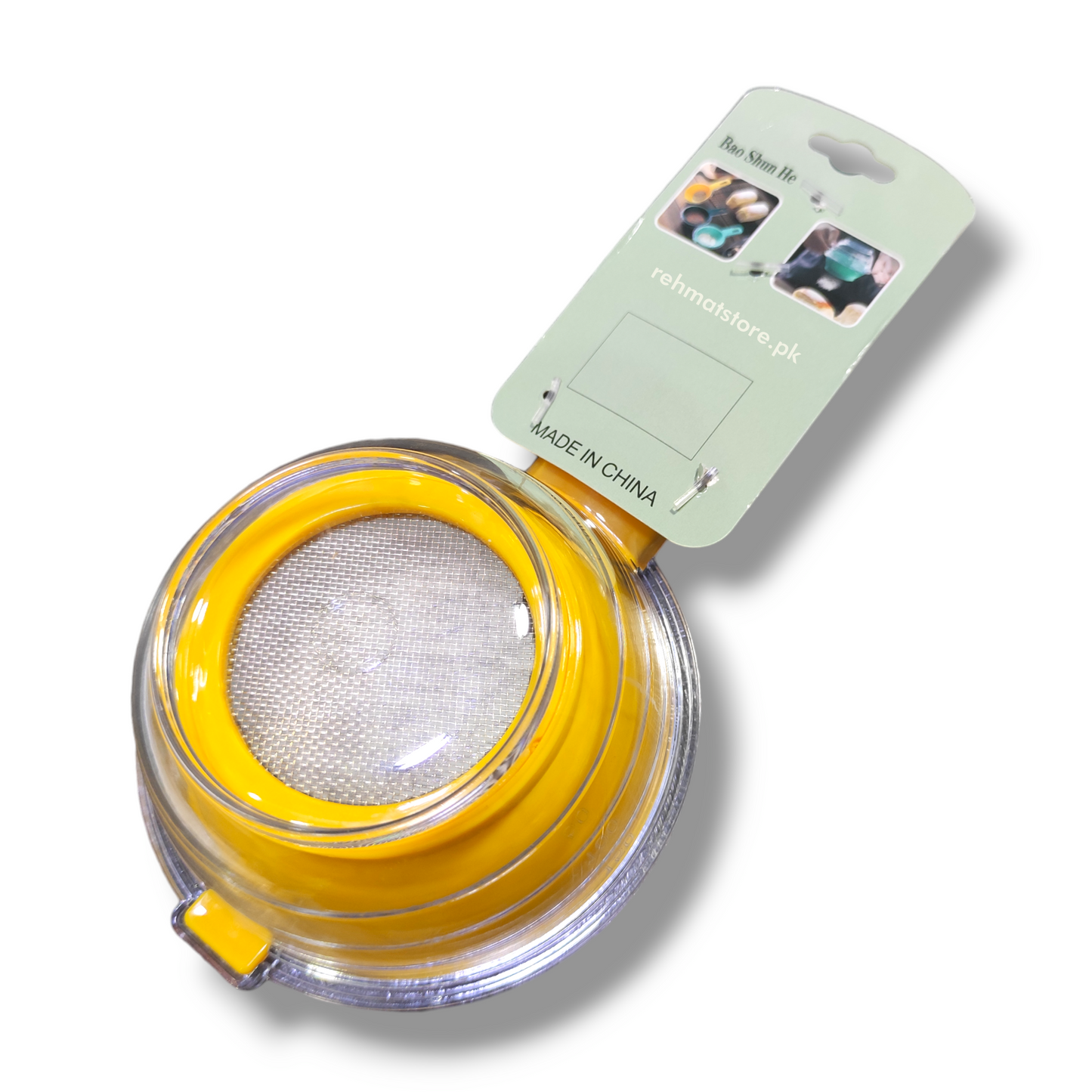 Plastic Handle Fine Mesh Scoop Flour Sieve Filter Shakers Juice Tea Strainer Colander Food Bean Sifters Kitchen Tool