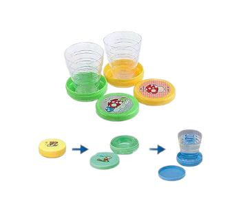 Magic Cup 2 Pieces Pack | Camping Hiking Use | Kitchen Use