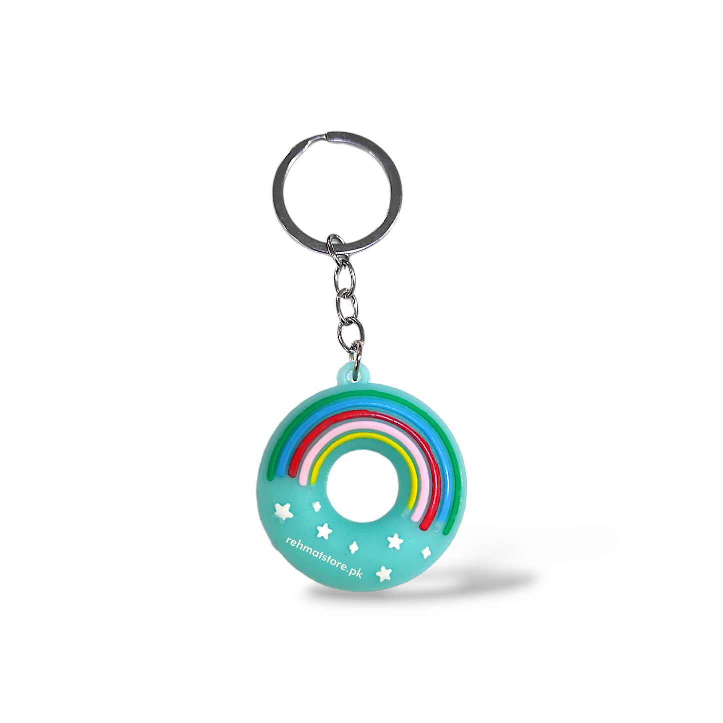 Donut Keychain | Single Ring | Random Color