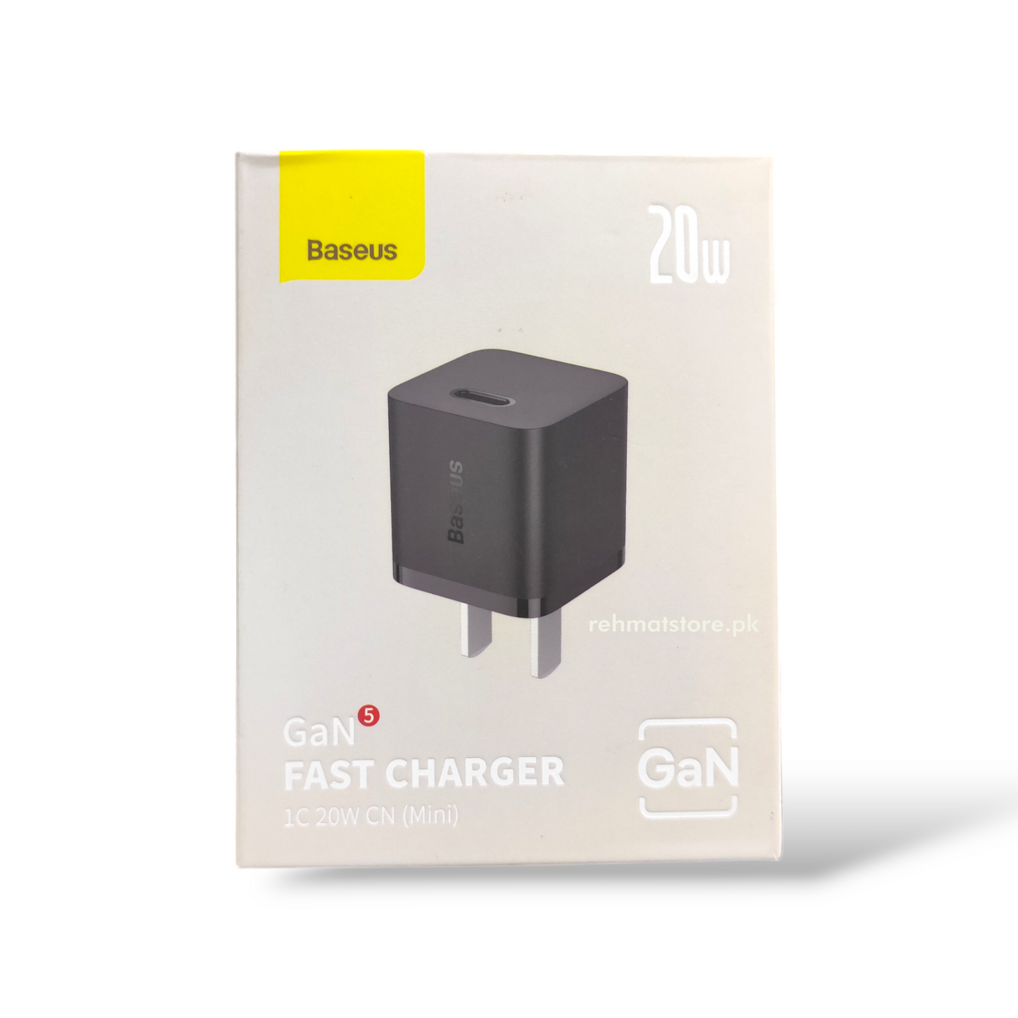 Baseus GaN5 20W Fast Charger Mini Adapter | 1C 20W CN Mini