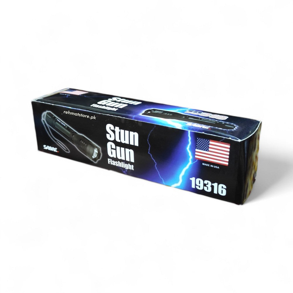 Sabre Taser Torch Stun Gun Flashlight 19316