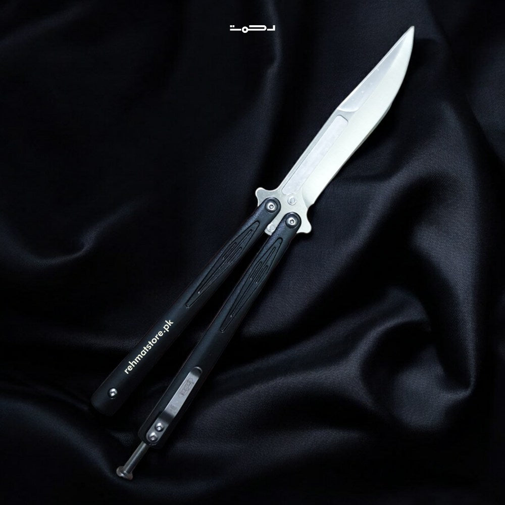 Butterfly Knife Light Weight Sharp Blade with Belt Pouch | Available in 3 colors