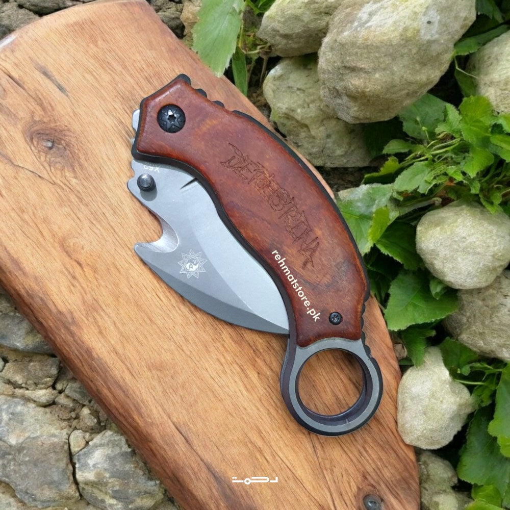 DERESPINA X52 Folding Karambit Knife