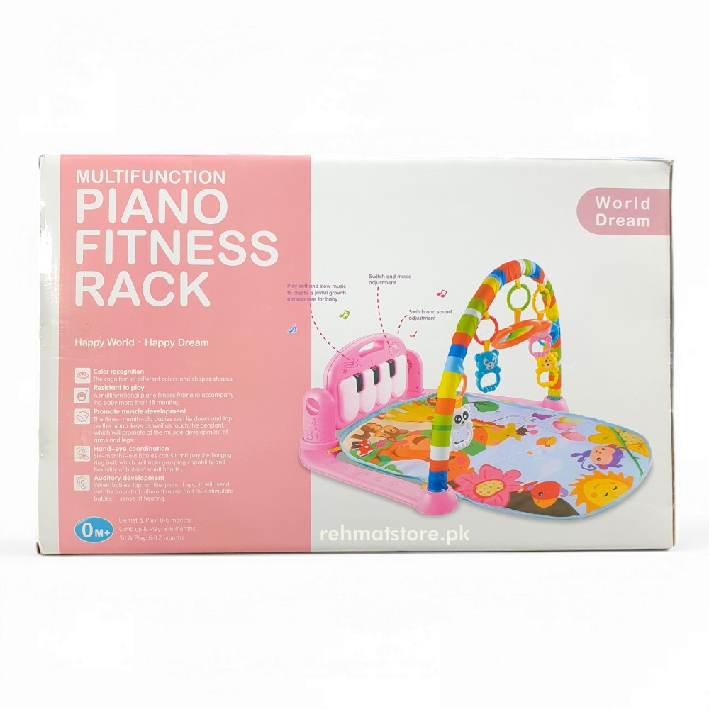 Baby Multifunction Piano Fitness Rack Musical Toy