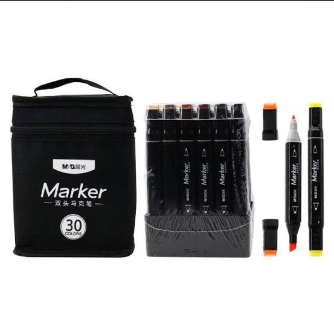 M&G Twin Tip Color Marker 30 Pieces Set