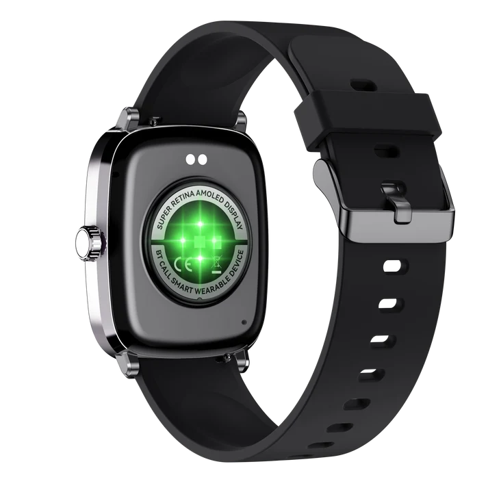 Faster NERV WATCH 2 Pro | 2.04” AMOLED | AI Enabled | BT Calling | IP68 | Long Battery Life