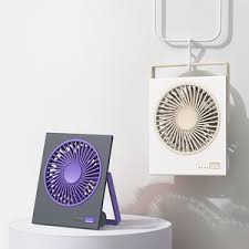 Portable & Rechargeable Desktop Handy Fan | Type-C | WEGO WG-9902 | Orange
