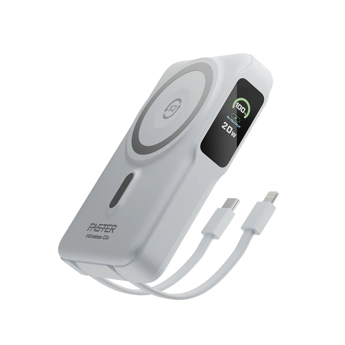Faster 20W / Qi2 15W 10000mAh MagSafe PowerBank | WP10K