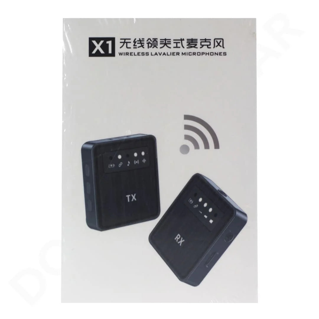 Dual Wireless Microphones Set | Plug & Play Type-C Receiver | OTG for iphones