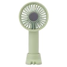 Portable & Rechargeable Mini Handy Fan | USB-A to Barrel | WEGO YM88206 | White