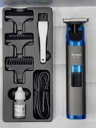 Kemei Rechargeable Digital Display Hair Clipper | 3 Limit Combs (0.5, 1, 1 /0.5mm) | KM-2274
