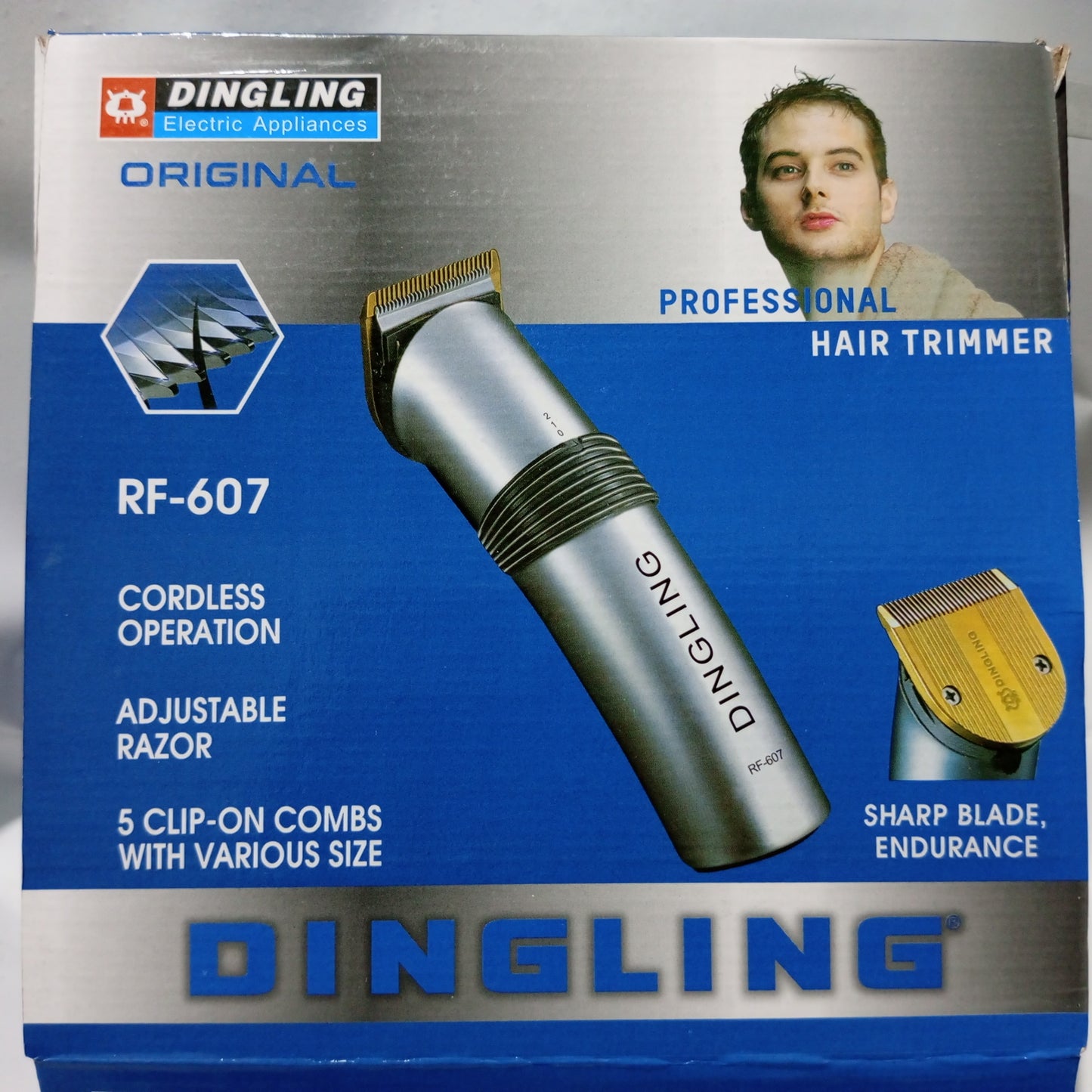 Original Professional Hair Clipper Dingling RF-607 | Trimmer