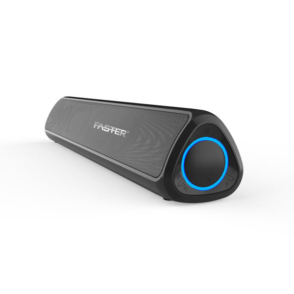 Faster SOUNDBAR 20W Rechargeable BT Speaker | 10Wx2 | Z10
