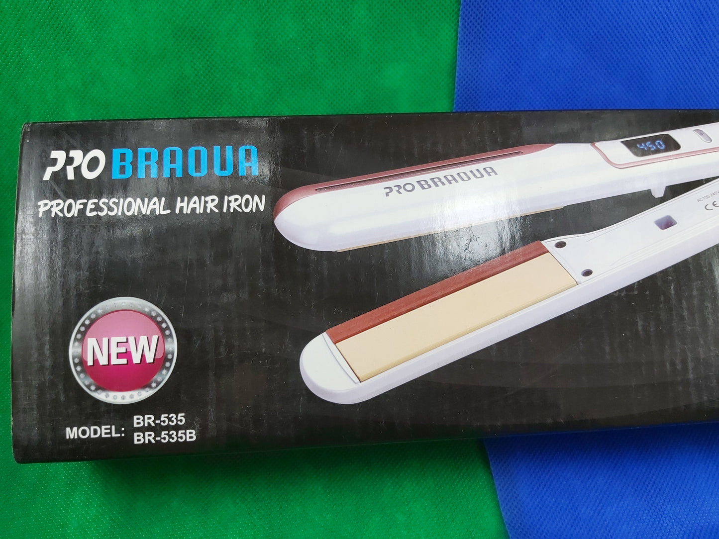 PRO BRAOUA Hair Iron / Straightener | 35W | 200°C/230°C (max)