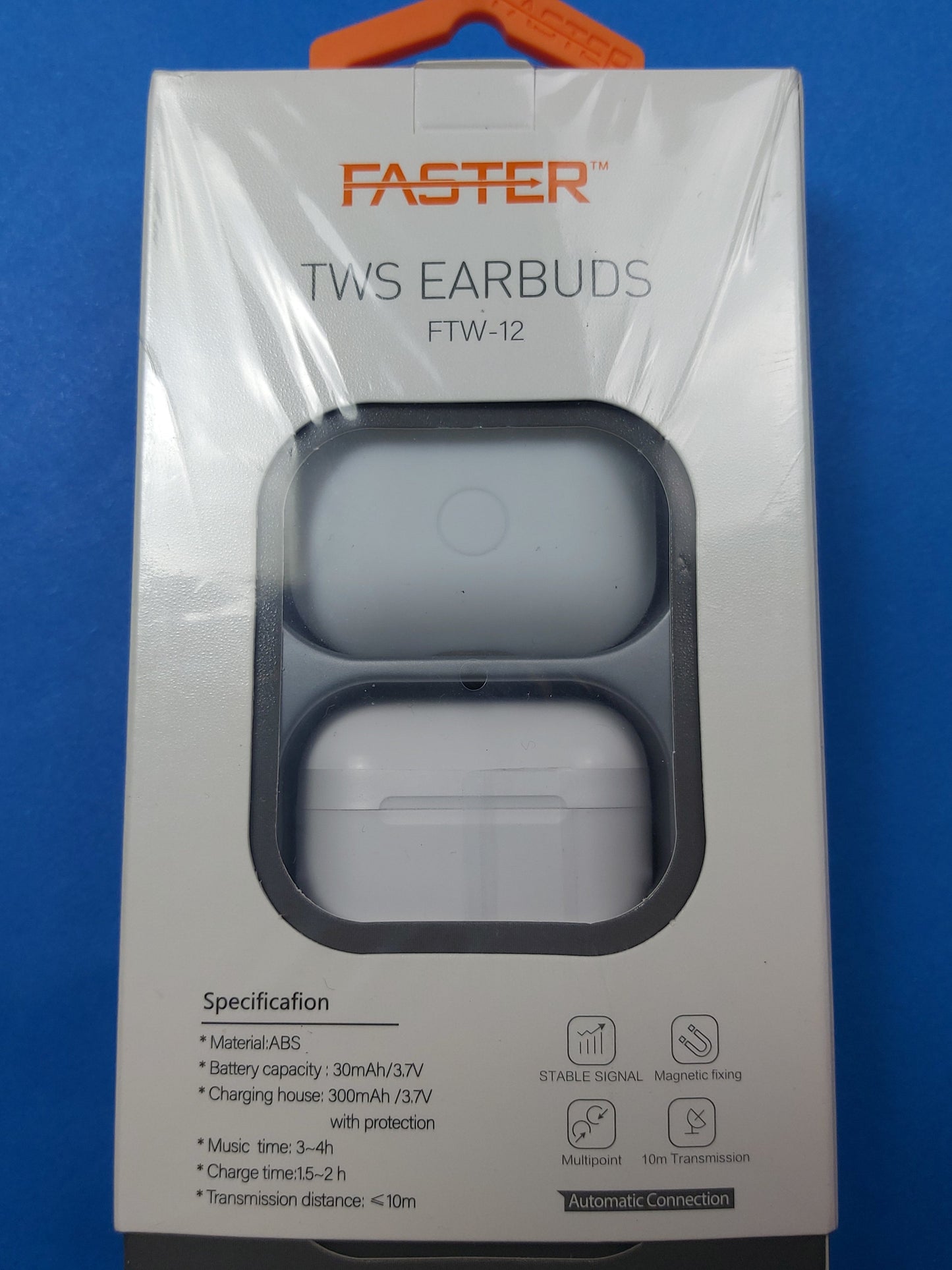 Faster FTW-12 Pro TWS Bluetooth Earbuds