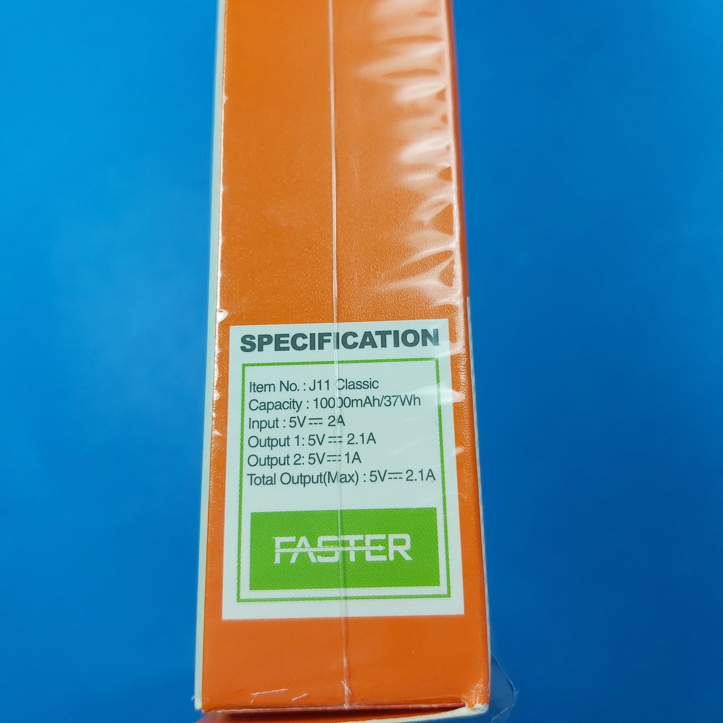 Faster J11 Classic 10,000mAh Power bank | Limited time offer