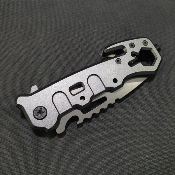 5 in 1 Folding Knife | D38 Pocket Knife | 3.5/9"