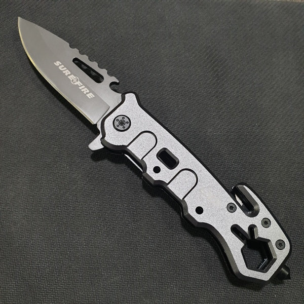 5 in 1 Folding Knife | D38 Pocket Knife | 3.5/9"